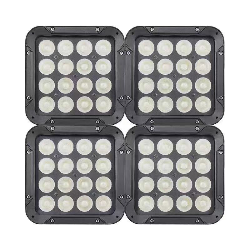SH-16X10W 4in1 wash par light With auxiliary light Can be spliced
